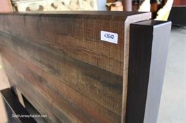 
NEW Ship Lap Style Full Size Bed with Rails
Located Dock - Auction Estimate $50-$100
