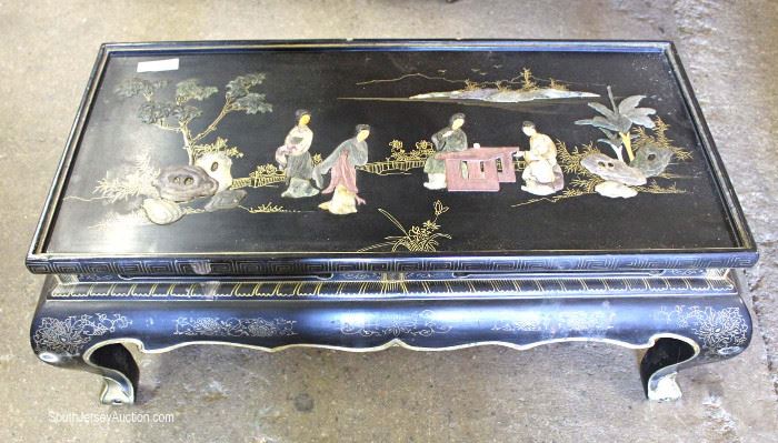 Asian Decorated Coffee Table
Located Inside – Auction Estimate $100-$200
