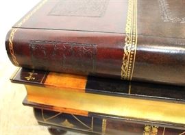 BEAUTIFUL 3 Drawer Leather Wrap Book Coffee Table by “Maitland Smith Furniture”
Located Inside – Auction Estimate $1000-$2000
