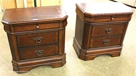 
PAIR of Mahogany 2 Drawer Contemporary Night Stands with Pull Out Trays
Located Inside – Auction Estimate $100-$200
