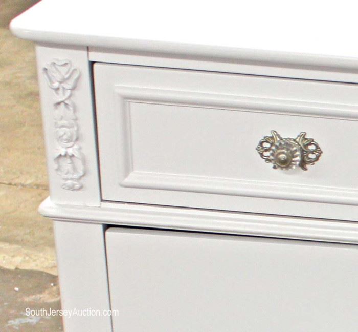 NEW Contemporary White Painted Dresser
Located Inside – Auction Estimate $100-$300
