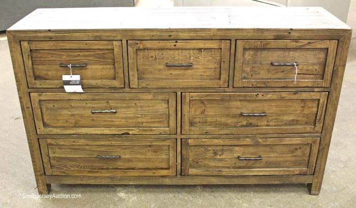 NEW Contemporary Barn Wood Style Low Dresser
Located Inside – Auction Estimate $100-$300
