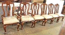 ELABORATE 8 Piece Contemporary Burl Walnut and Banded Dining Room Set with Mirrored and Lighted China Cabinet
Located Inside – Auction Estimate $400-$800

