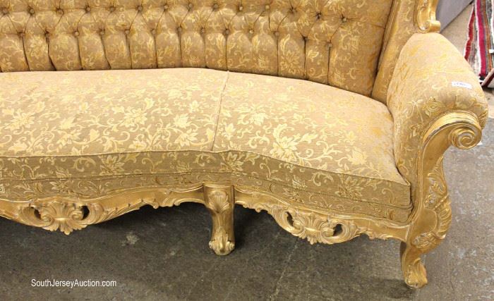 FANTASTIC PAIR of Italian Rococo Button Tufted Arched Sofa’s
Located Inside – Auction Estimate $500-$1000
