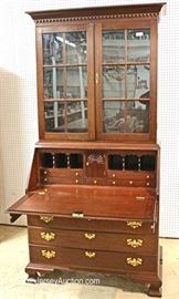 Custom SOLID Mahogany 2 Piece Secretary Bookcase
Located Inside – Auction Estimate $400-$800
