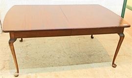 Custom SOLID Mahogany 8 Piece Queen Anne Dining Room Set with 2 Piece 3 Door China Cabinet
Located Inside – Auction Estimate $400-$800
