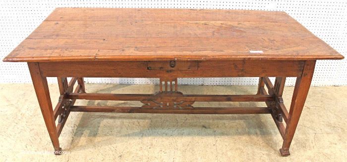 PRIMITIVE Plank Board 1 Drawer Work Table
Located Inside – Auction Estimate $300-$600
