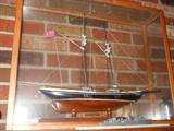 Model ship.