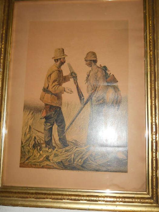 Print -- famous artist, will list name later.