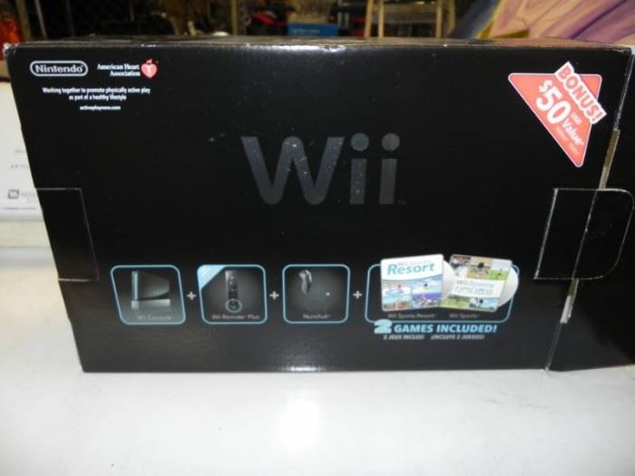 Nintendo Wii in The Box