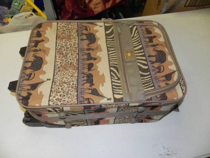 Safari Themed Luggage