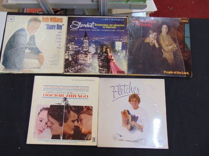 Vintage vinyl albums lot 70s