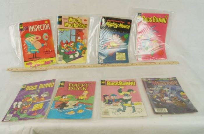 Lot of Comic Books in Plastic Sleeves