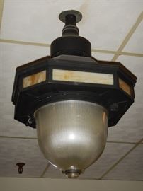 ANTIQUE INDUSTRIAL LIGHT  FIXTURES-MANY TO CHOOSE FROM