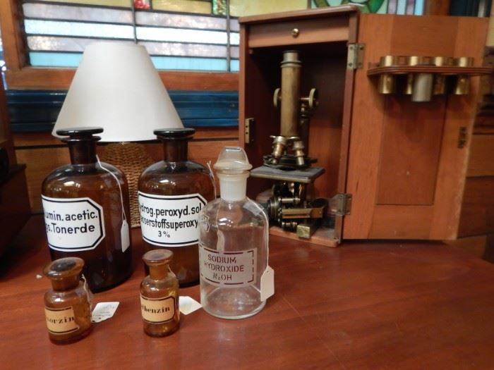 MORE APOTHECARY BOTTLES