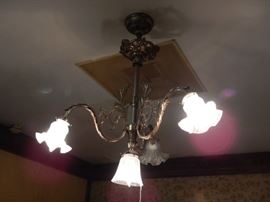 ANOTHER ANTIQUE LIGHT FIXTURE