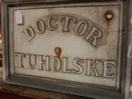 MARBLE DR SIGN FROM BUILDING EXTERIOR SOMEWHERE-YOU FIGURE IT OUT