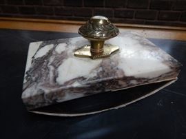 EARLY MARBLE INK BLOTTER