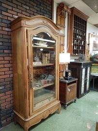 FRENCH STYLE DISPLAY CASE