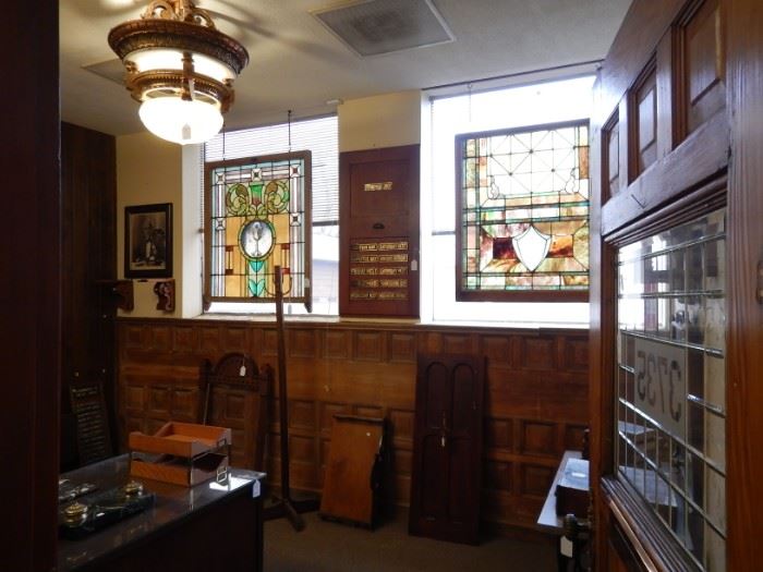 ENTRANCE TO BANKERS ROOM