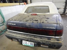 ODOMETER-IT'S BEEN SITTING HERE COLLECTING DUST FOR 10 YEARS-EVERYTHING WAS FINE WITH IT WHEN PARKED. HAUL AWAY AND GIVE IT TO YOUR MOM.