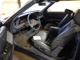 ODOMETER-IT'S BEEN SITTING HERE COLLECTING DUST FOR 10 YEARS-EVERYTHING WAS FINE WITH IT WHEN PARKED. HAUL AWAY AND GIVE IT TO YOUR MOM.