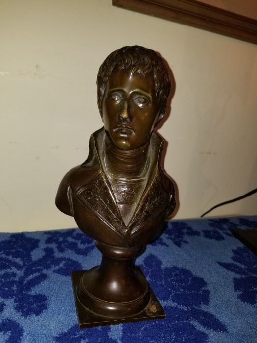 Neopolian Solid Bronze Bust
