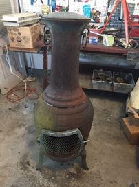 Cast iron chimney 