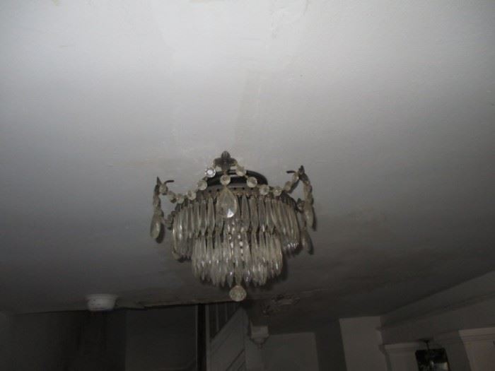 french multi crystal ceiling light chandlier