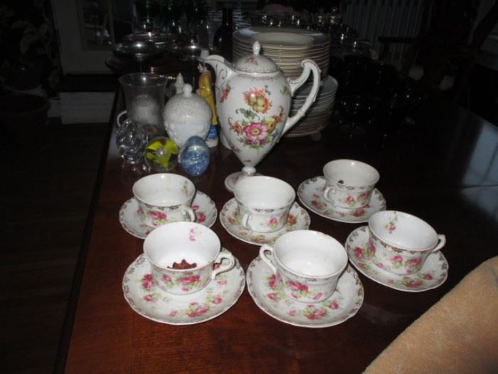 Tea set from England