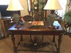 Executive Desk, Lamps