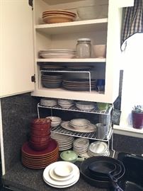 Dishes, Cast Iron Pans, 