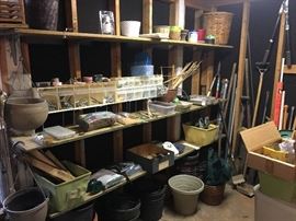 Yard Tools, Planters, 