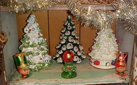 CERAMIC CHRISTMAS TREES
