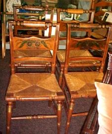 HITCHCOCK CHAIRS 4 PC