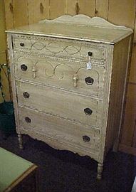 PAINTED CHEST OF DRAWERS