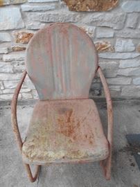 Vintage lawn chair