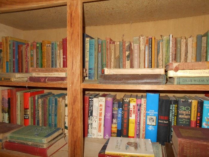 Old school books and other