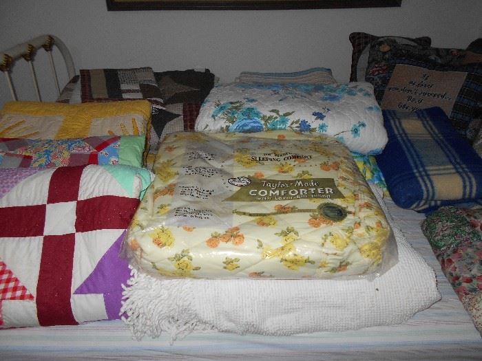Vintage & other bedding