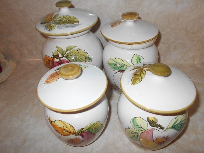 "Italy" canister set