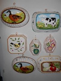 Hand painted molds