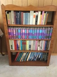 Bookcase with Dickens Books and Dickens Encyclopedias