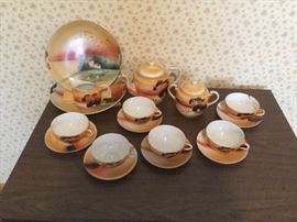 HandPainted Tea Set