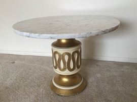 MarbleTop End Table