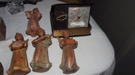 Carved Italian Angel Set