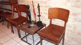 One of pair of Mastercrafters Brass Side Tables