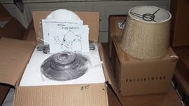 Pottery Barn MIB Lamps/Shades