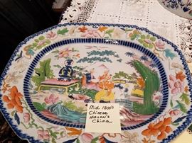 Antique English "Mason's ironstone china" "Mogul Pattern" Circa 1815