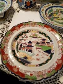 Antique chinese pattern plate