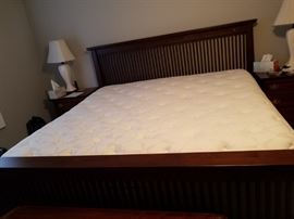 King Bed with mattress